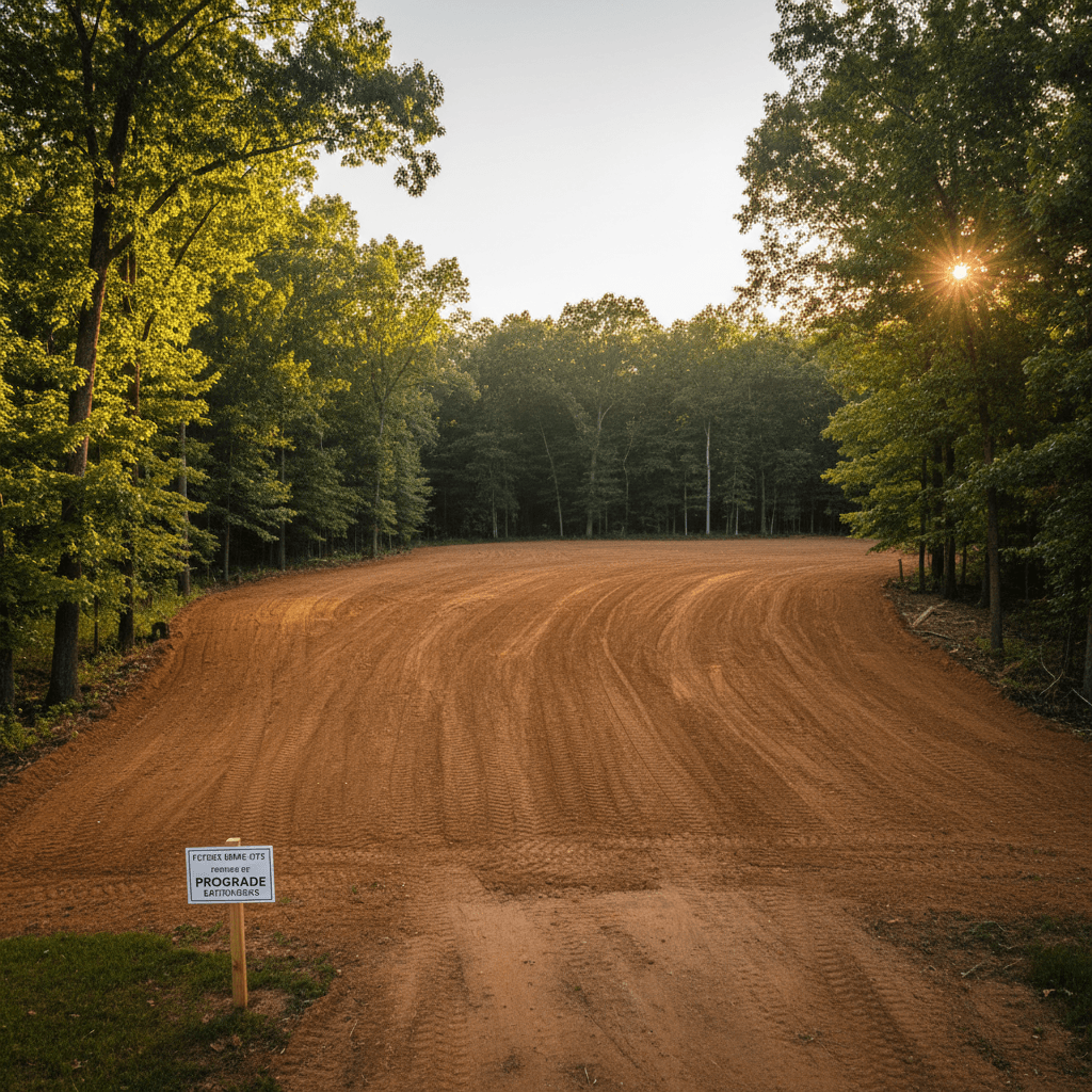 Residential lot fully cleared and site-ready